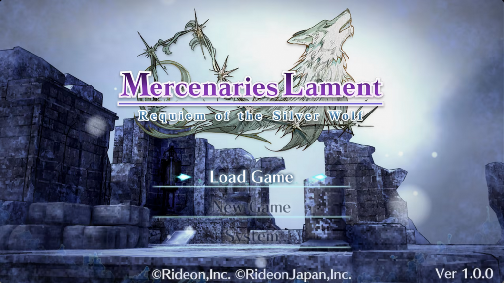Mercenaries Lament: Requiem of the Silver Wolf — Playstation 5 (PS5)