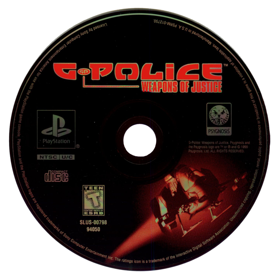 G-Police Weapons of Justice – PlayStation 1 (PS1)