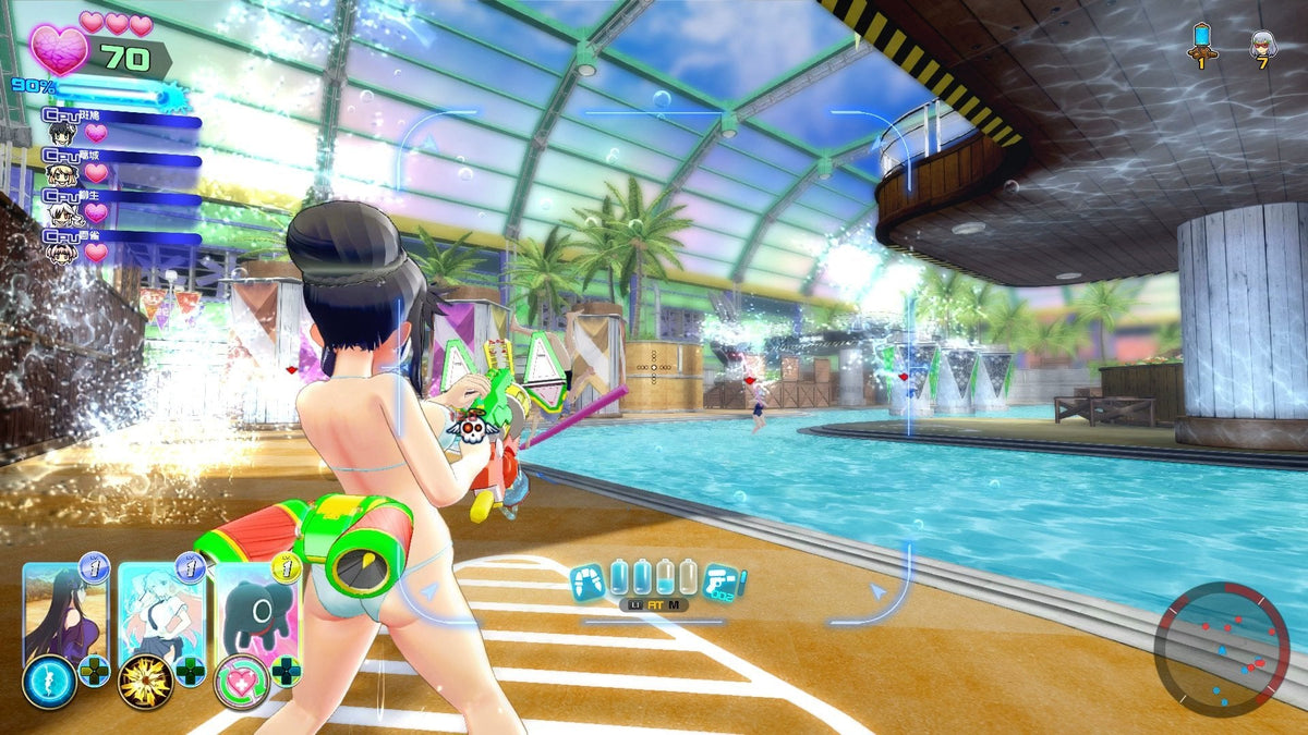 Senran Kagura: Peach Beach Splash (No Shirt, No Shoes, All Service Edition) (Playstation 4)