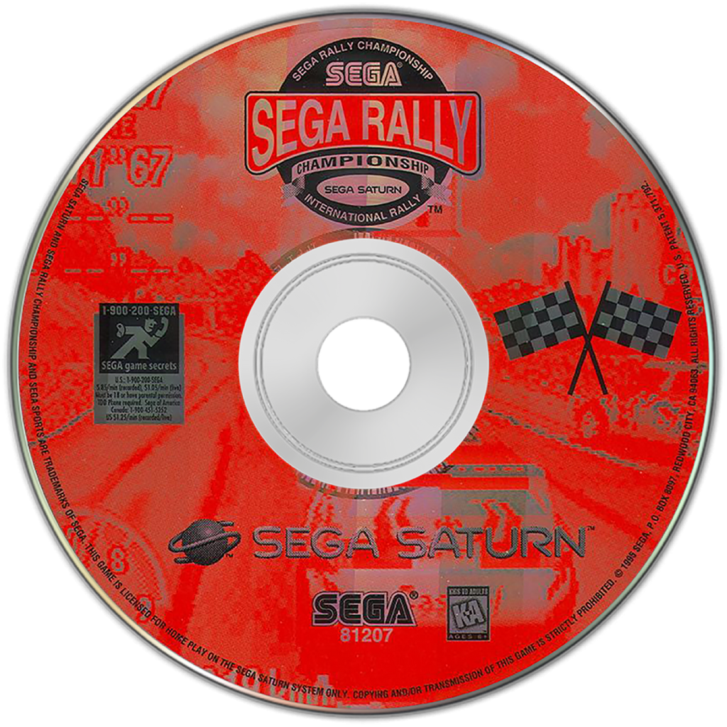 Sega Rally Championship – Sega Saturn (SS)