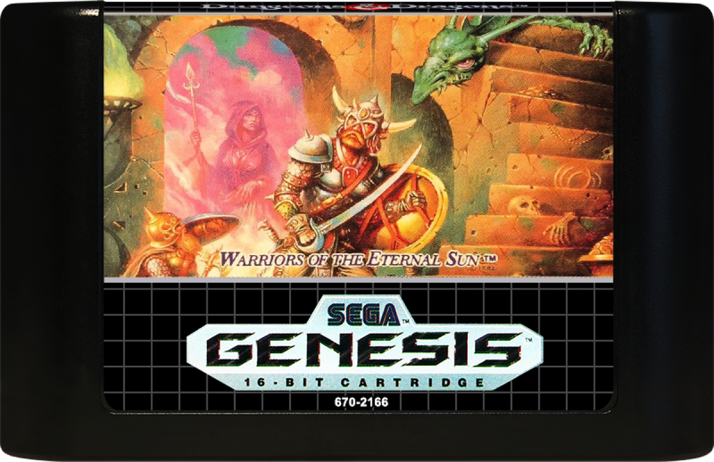 Dungeons & Dragons: Warriors of the Eternal Sun – Sega Genesis (GEN)