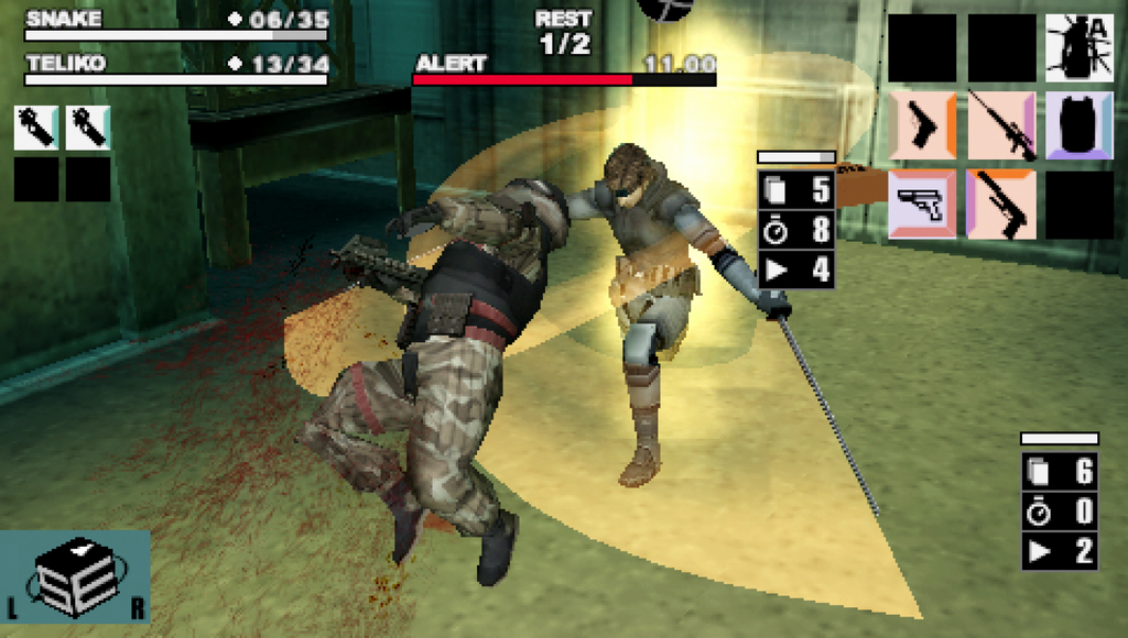 Metal Gear: Acid  – PlayStation Portable (PSP)