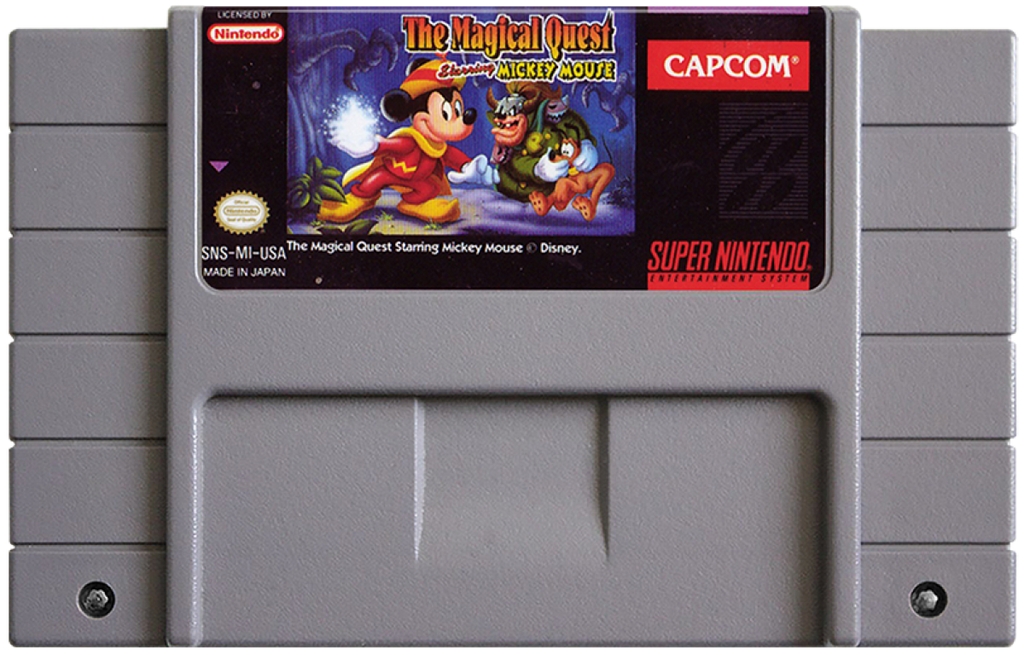 Magical Quest starring Mickey Mouse – Super Nintendo Entertainment System (SNES)