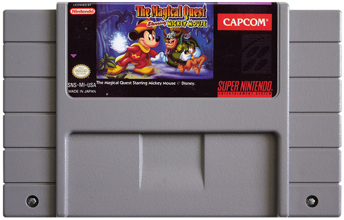 Magical Quest starring Mickey Mouse – Super Nintendo Entertainment System (SNES)
