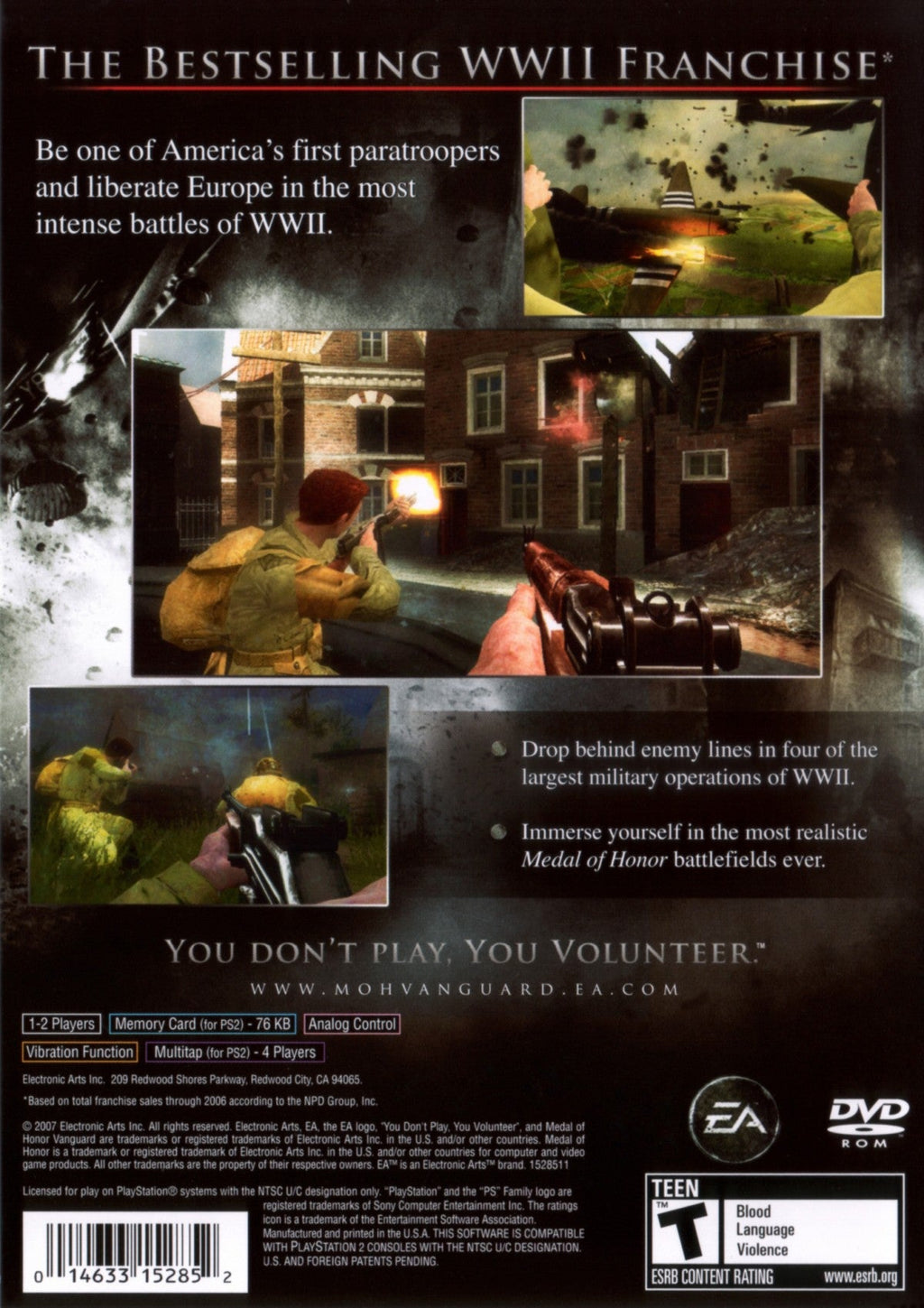 Medal of Honor: Vanguard – PlayStation 2 (PS2)