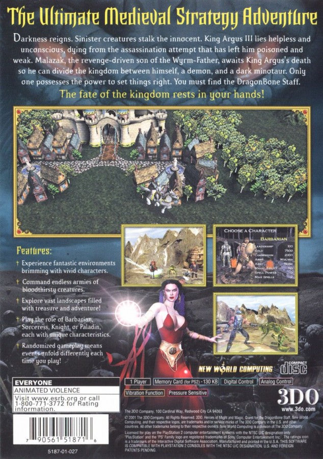 Heroes of Might and Magic – PlayStation 2 (PS2)