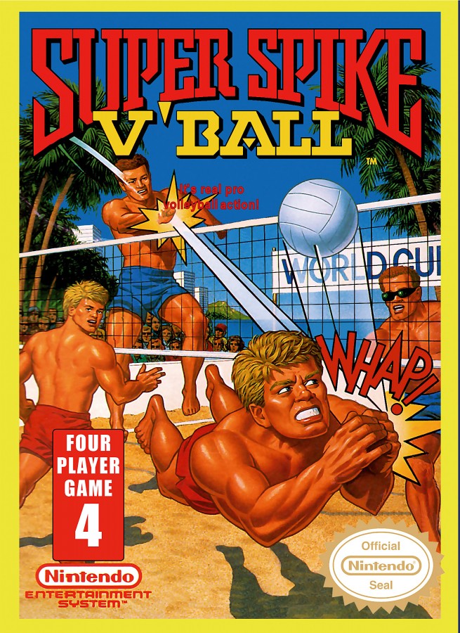 Super Spike V'Ball – Nintendo Entertainment System (NES)