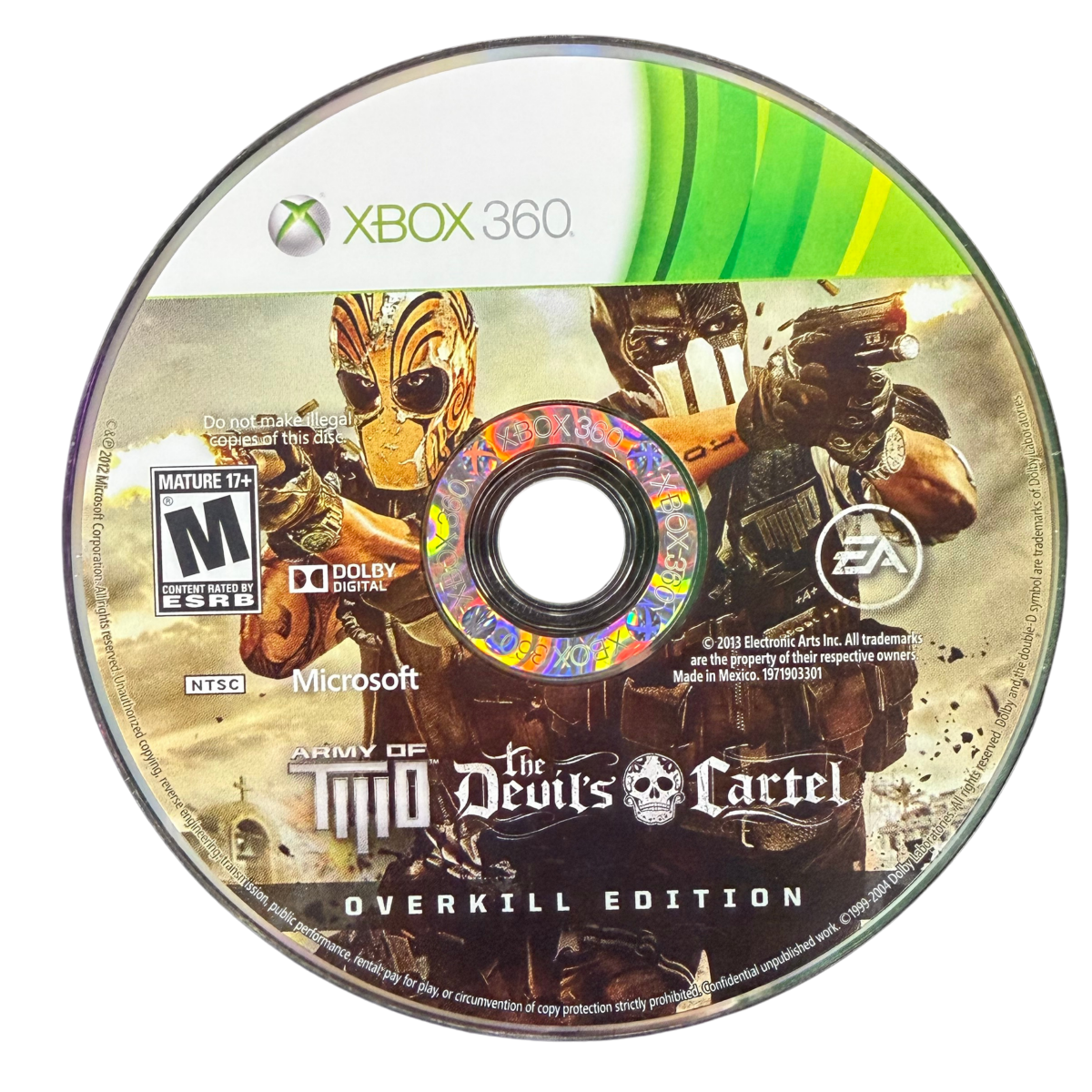 Army of Two: The Devil's Cartel [Overkill Edition] – Xbox 360 (X360)