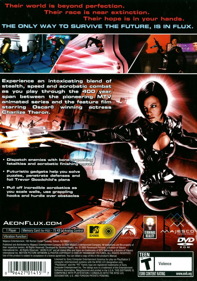 Aeon Flux – PlayStation 2 (PS2)