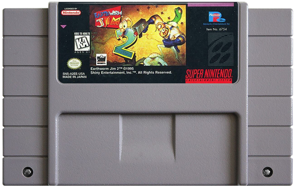 Earthworm Jim 2 – Super Nintendo Entertainment System (SNES)