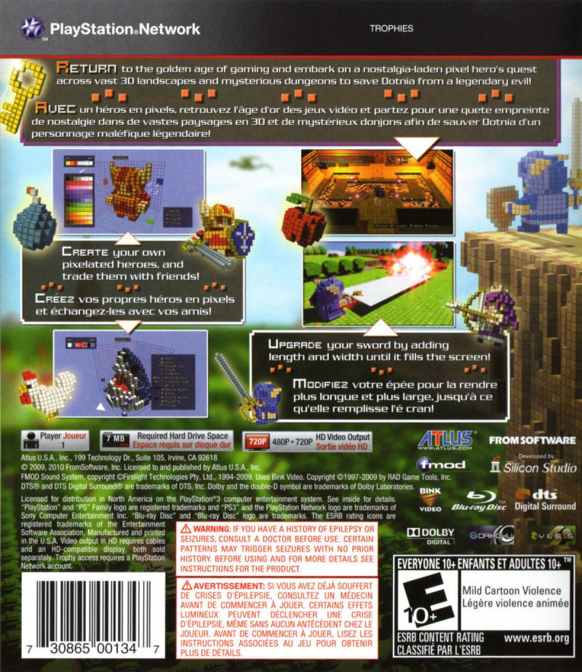 3D Dot Game Heroes – PlayStation 3 (PS3)