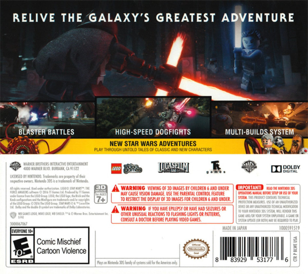 LEGO Star Wars: The Force Awakens  – Nintendo 3DS (3DS)