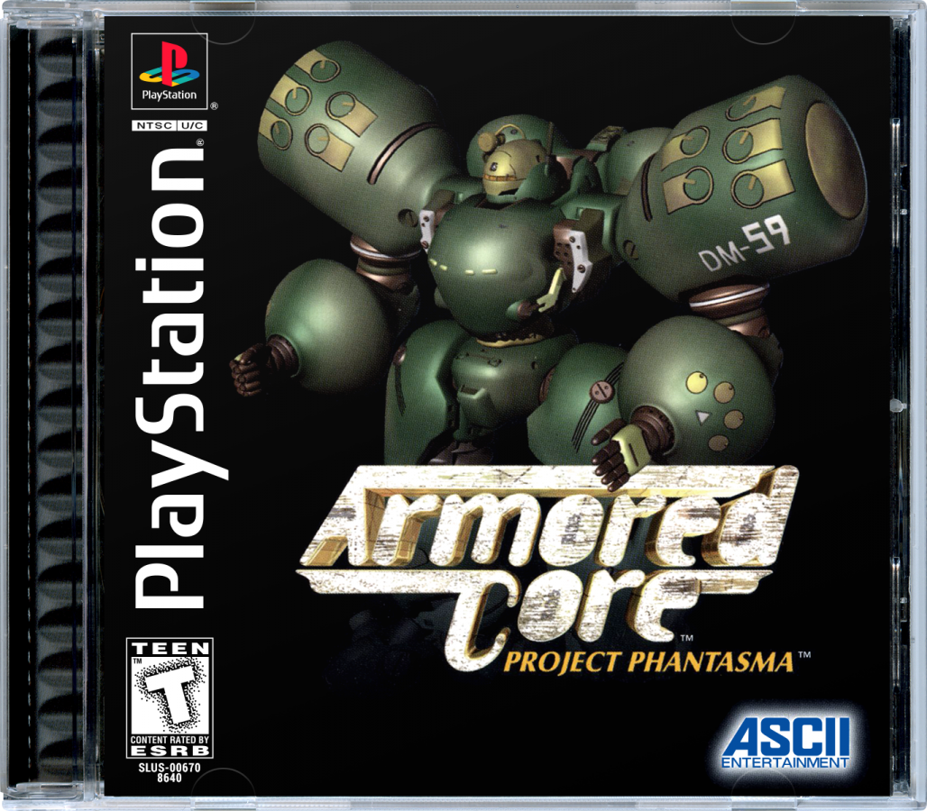 Armored Core: Project Phantasma – PlayStation 1 (PS1)