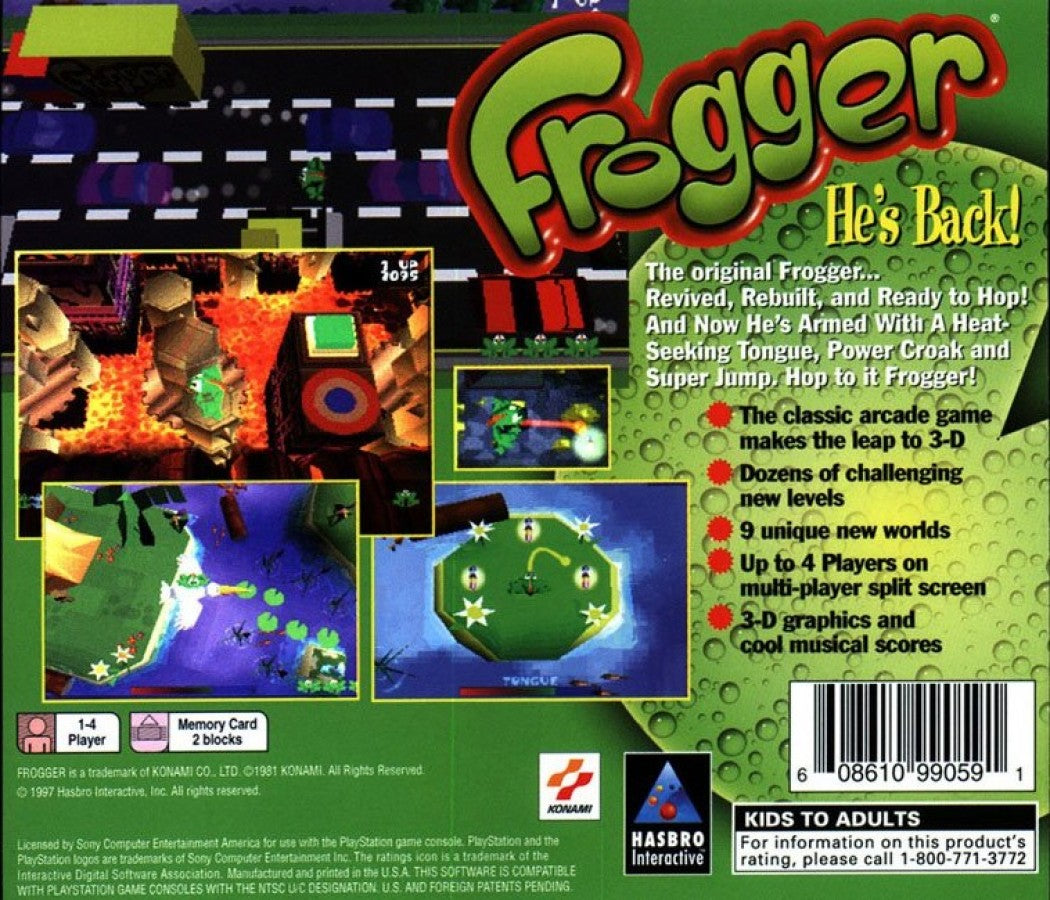Frogger [Greatest Hits] – PlayStation 1 (PS1)