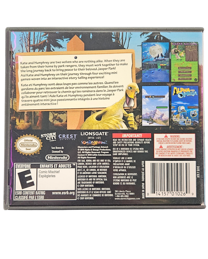 Alpha and Omega – Nintendo DS (DS)
