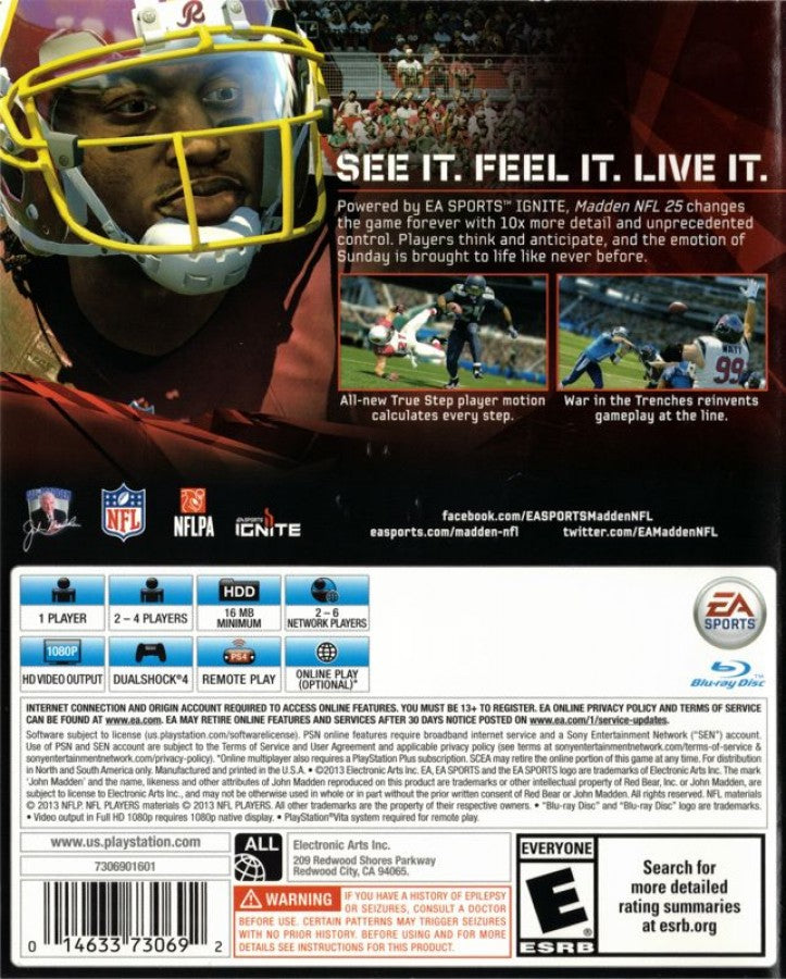 Madden NFL 25 – PlayStation 4 (PS4)
