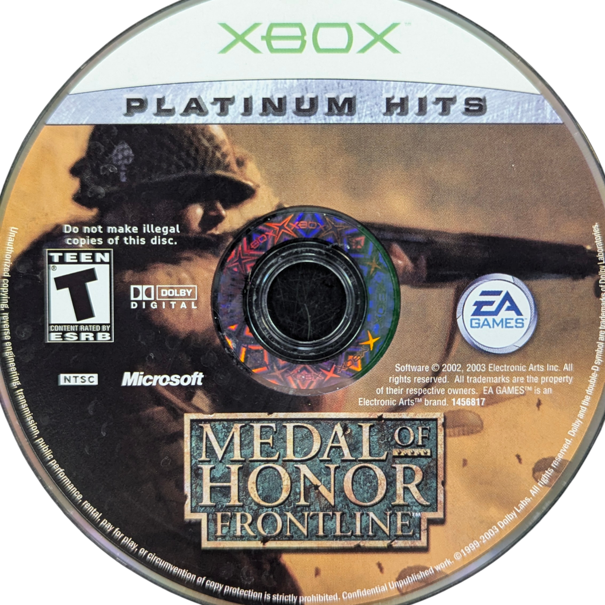 Medal of Honor: Frontline [Platinum Hits] – Xbox (XBOX)