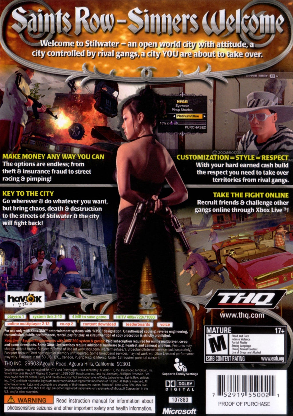 Saints Row – Xbox 360 (X360)