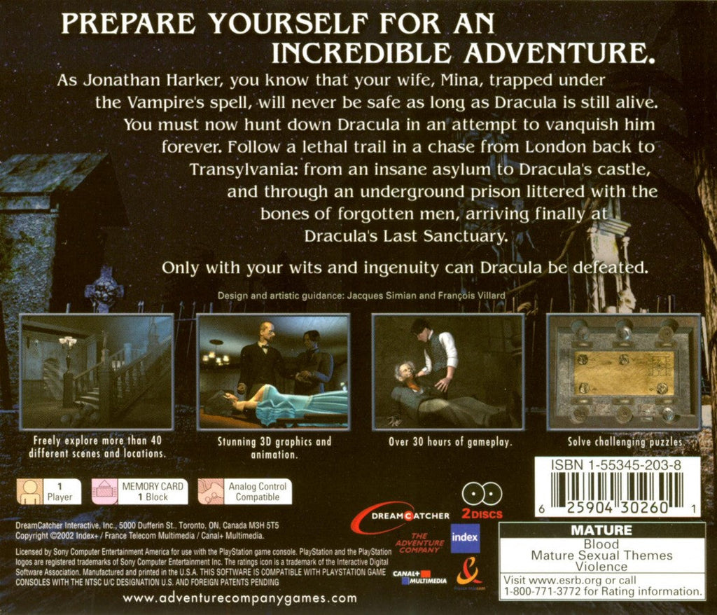 Dracula: The Last Sanctuary – PlayStation 1 (PS1)