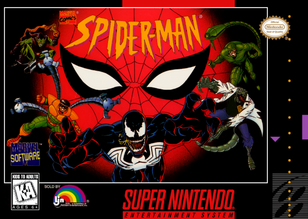 Spider-Man – Super Nintendo Entertainment System (SNES)