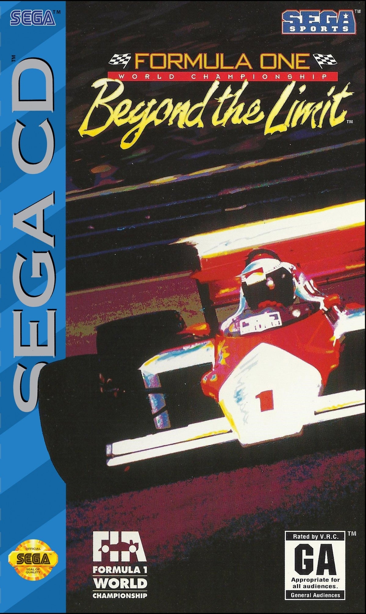Formula One World Championship: Beyond the Limit – Sega CD (SCD)