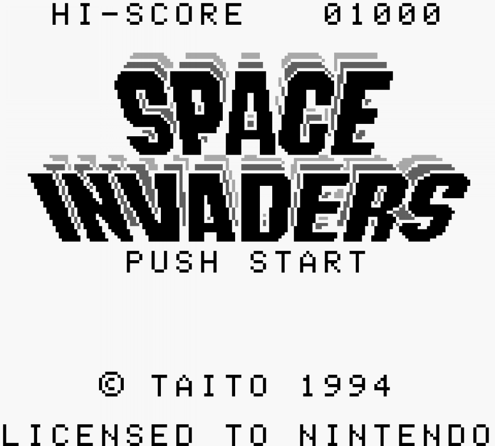 Space Invaders – Game Boy (GB)