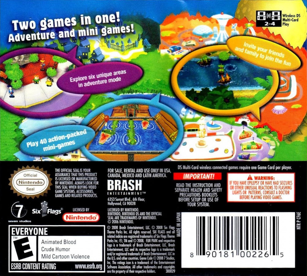 Six Flags Fun Park – Nintendo DS (DS)