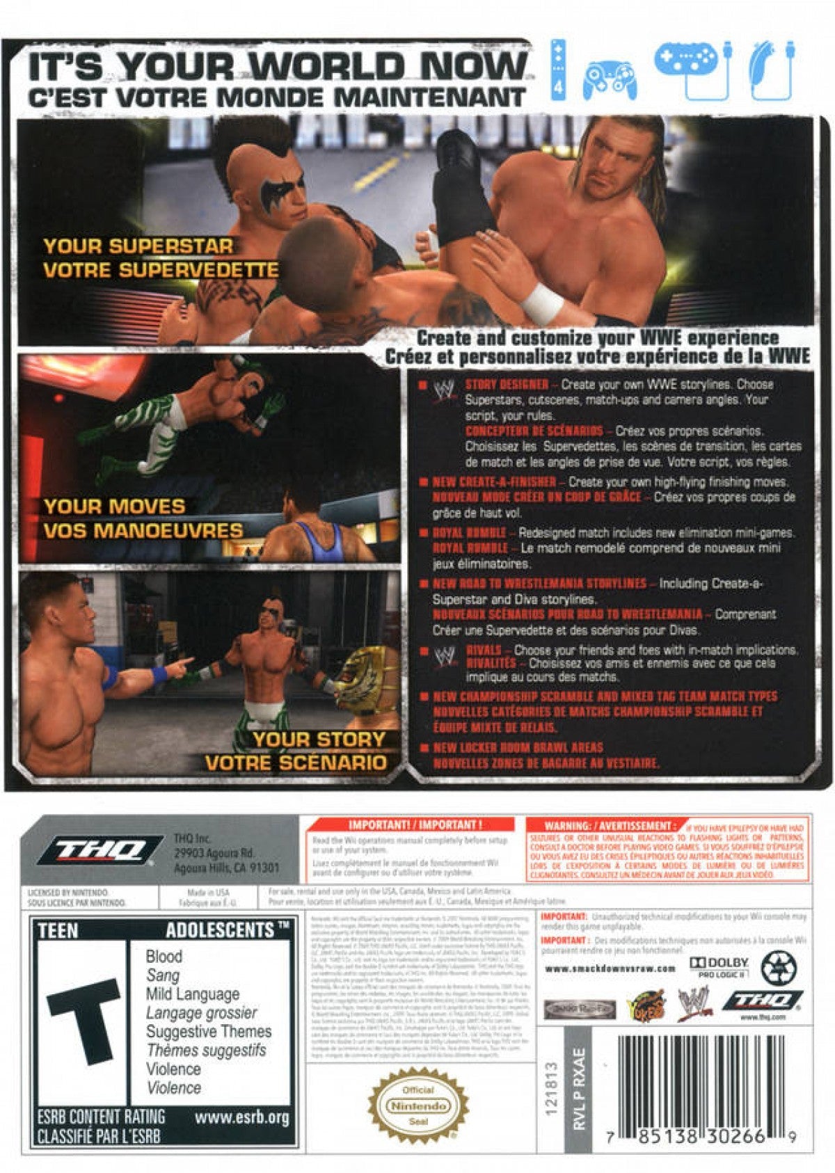 WWE Smackdown vs. Raw 2010 – Nintendo Wii (Wii)