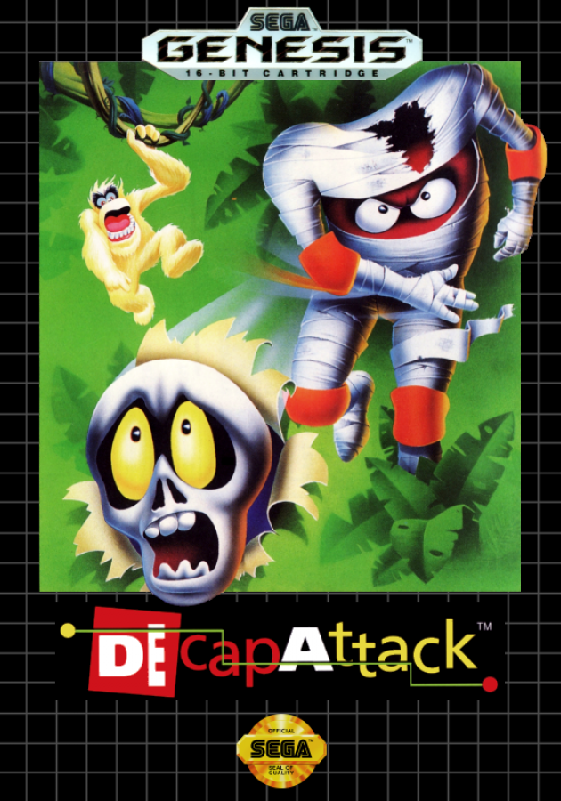 Decap Attack – Sega Genesis (GEN)