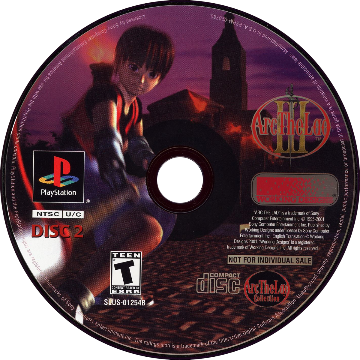 Arc the Lad Collection – PlayStation 1 (PS1)