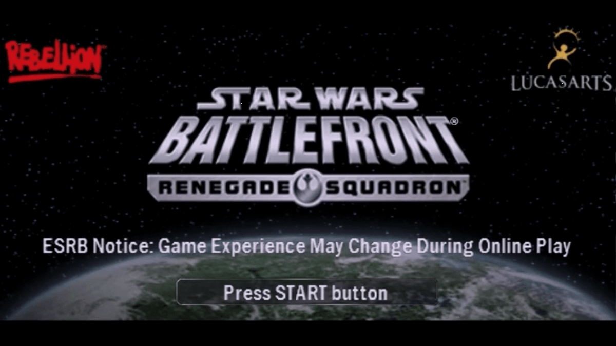 Star Wars Battlefront: Renegade Squadron — PlayStation Portable (PSP)