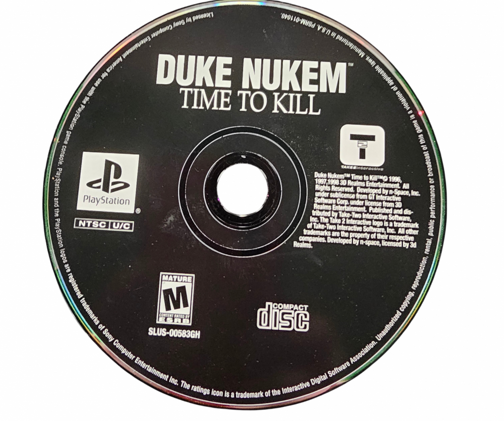 Duke Nukem: Time to Kill [Greatest Hits] – PlayStation 1 (PS1)