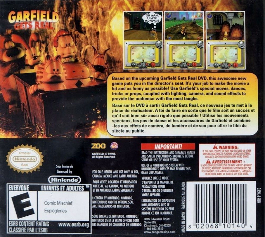 Garfield Gets Real – Nintendo DS (DS)
