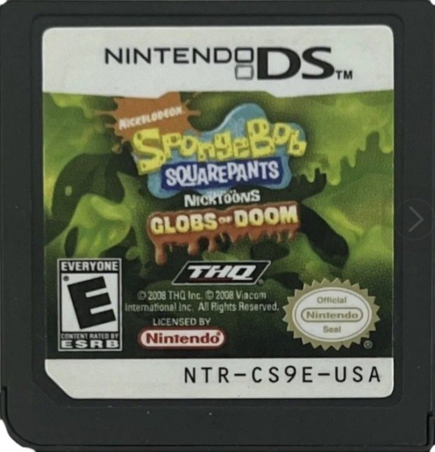 SpongeBob SquarePants: Featuring Nicktoons Globs of Doom – Nintendo DS (DS)