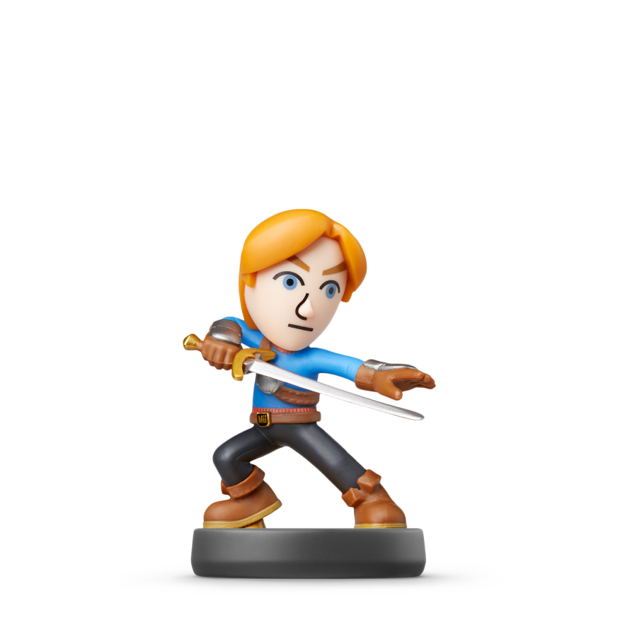 Mii Swordfighter Amiibo [Super Smash Bros.] [Loose] – Nintendo Amiibo