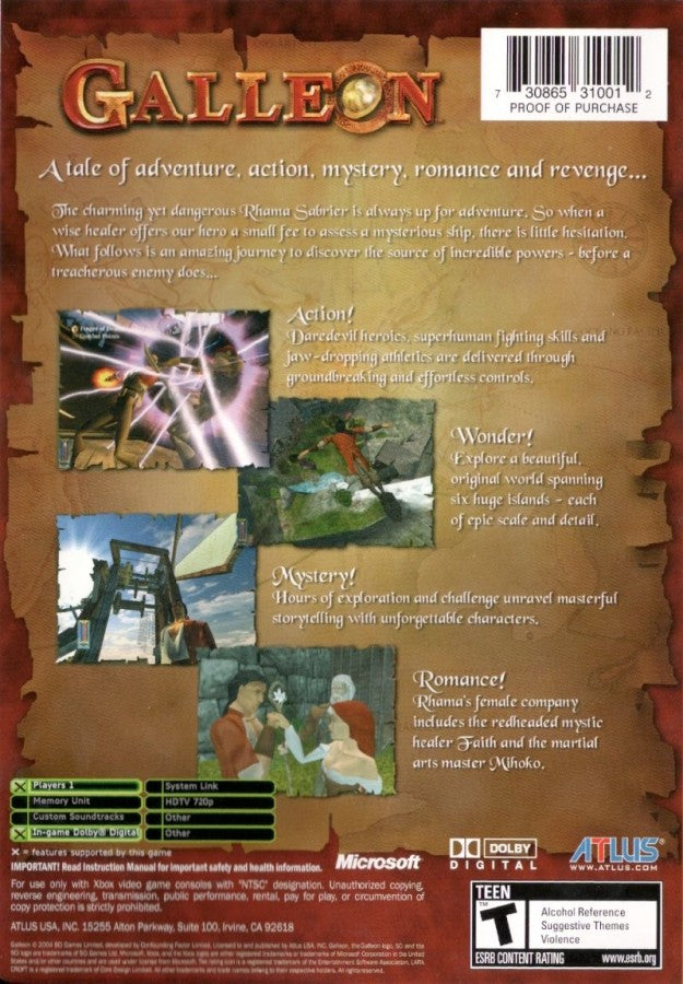 Galleon – Xbox (XBOX)
