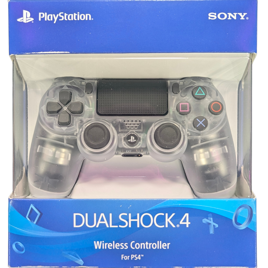 PS4 Dualshock 4 Crystal Controller – PlayStation 4 Accessory (PS4)