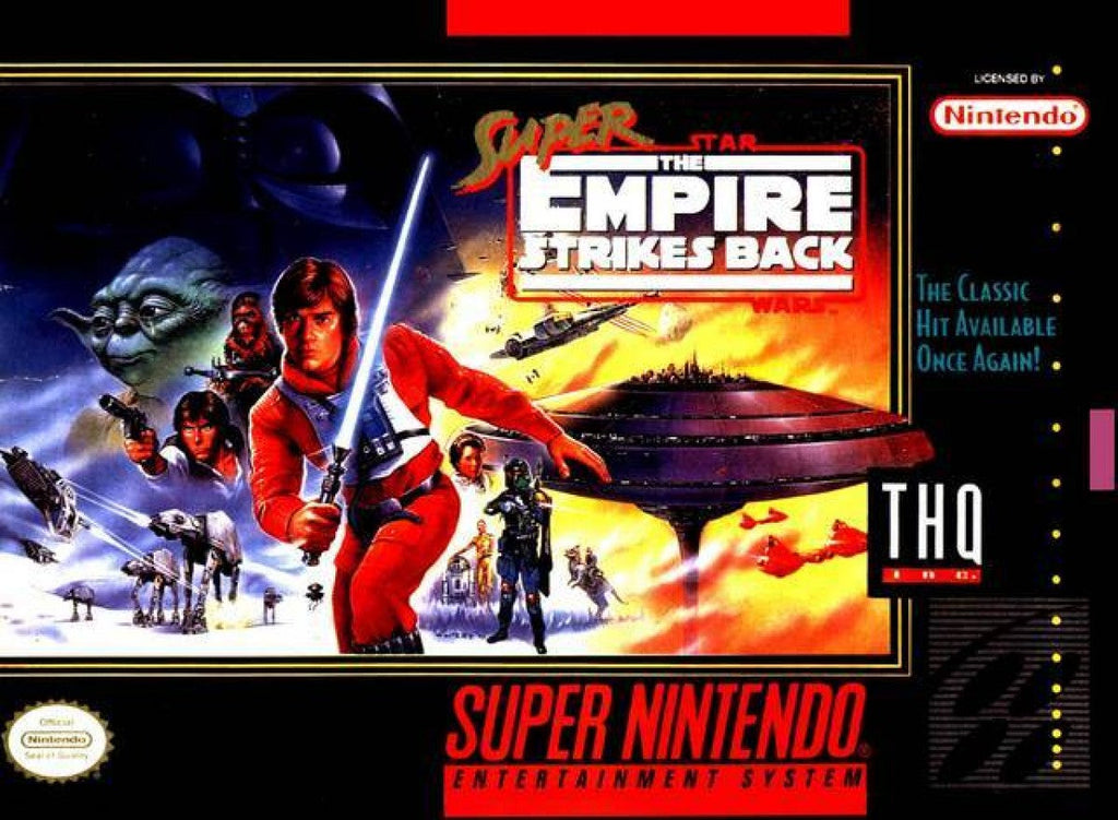 Super Star Wars Empire Strikes Back – Super Nintendo Entertainment System (SNES)