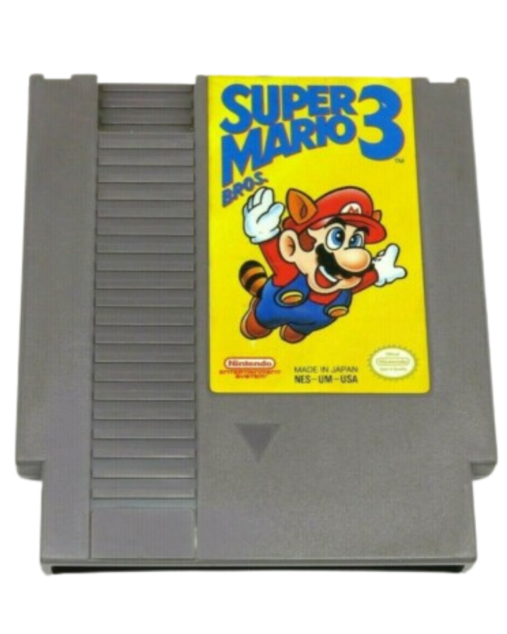 Super Mario Bros. 3 [Left Side "Bros"] – Nintendo Entertainment System (NES)