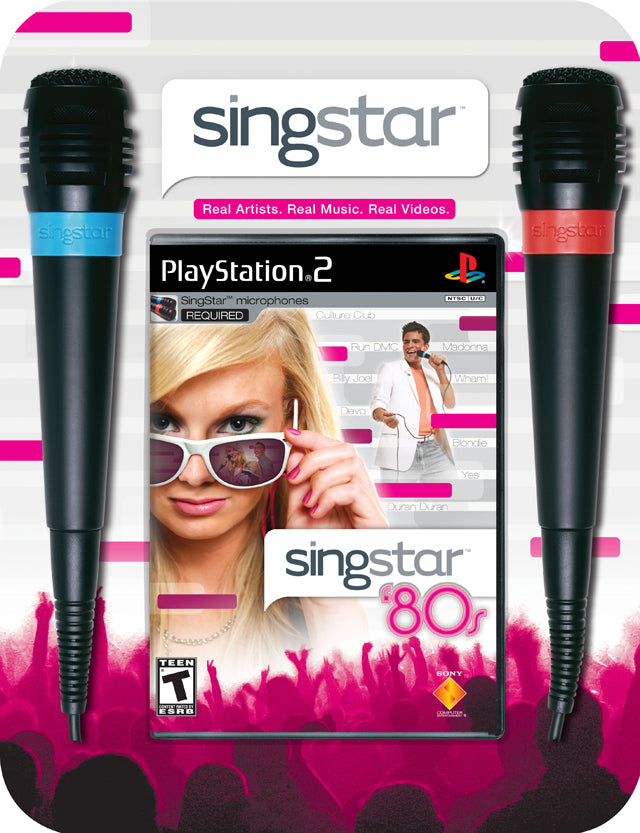 Singstar 80s with Microphone (Playstation 2)