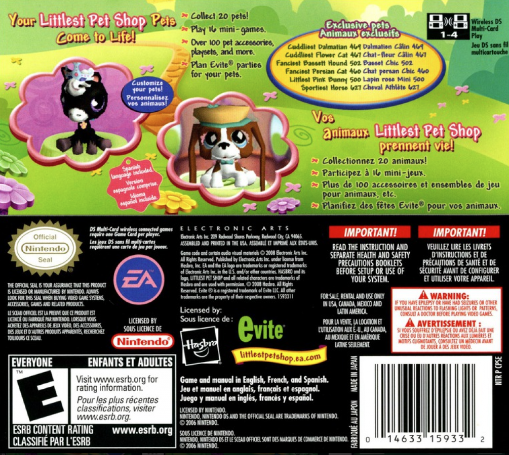 Littlest Pet Shop: Garden – Nintendo DS (DS)