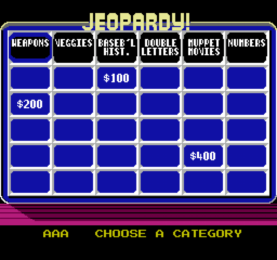 Jeopardy Jr [In Box] – Nintendo Entertainment System (NES)