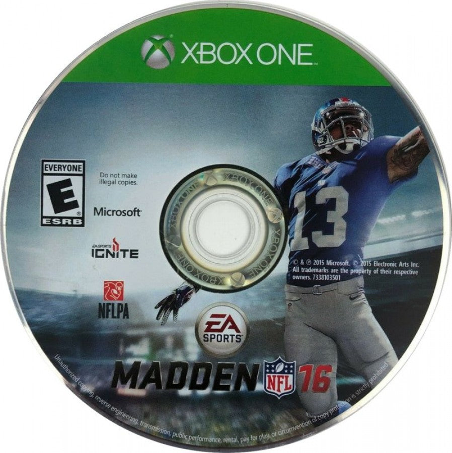 Madden NFL 16 [Deluxe Edition] – Xbox One (XONE)