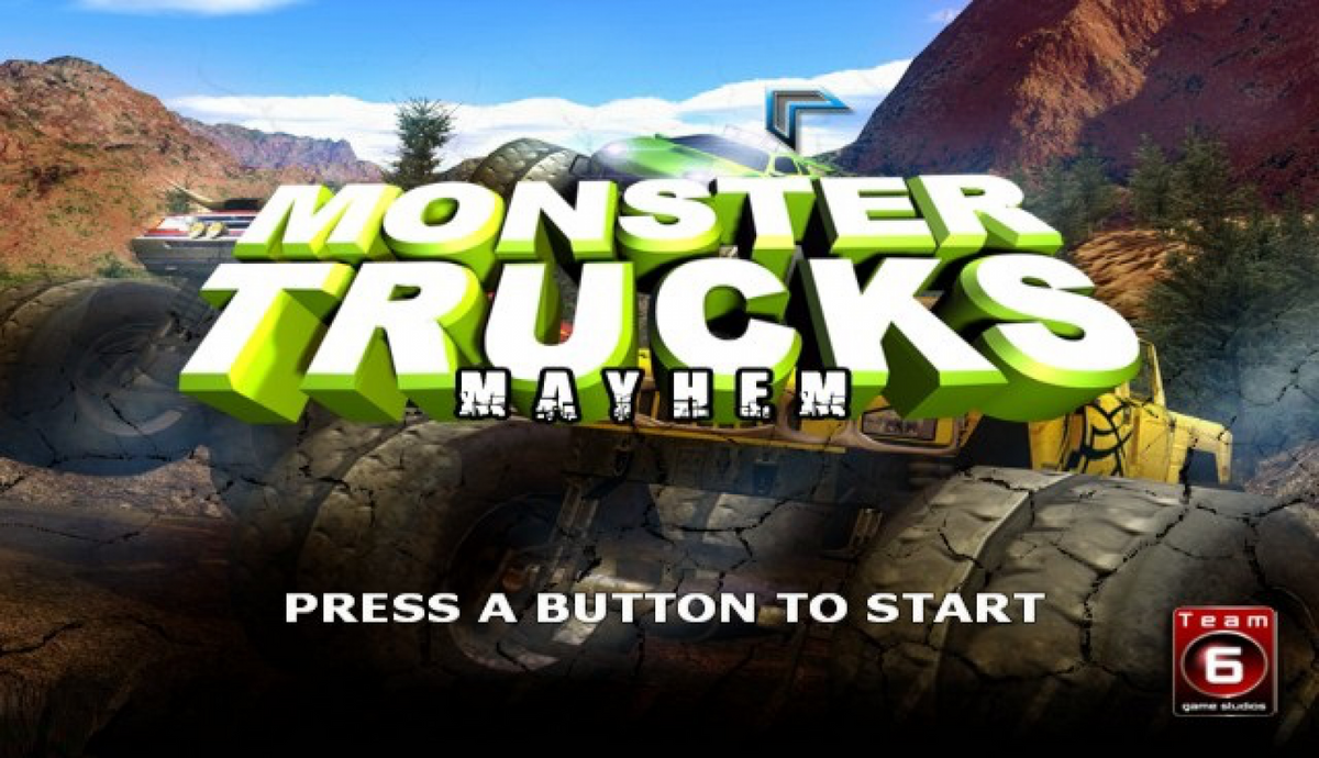 Monster Trucks Mayhem – Nintendo Wii (Wii)