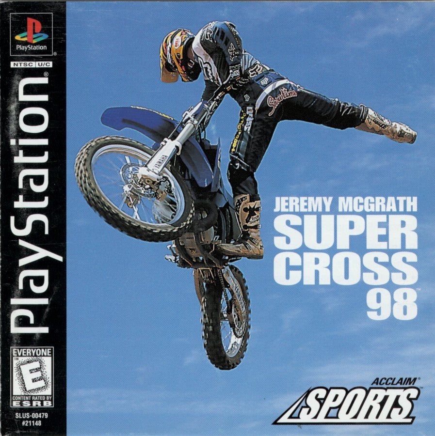 Jeremy McGrath Supercross 98 – PlayStation 1 (PS1)