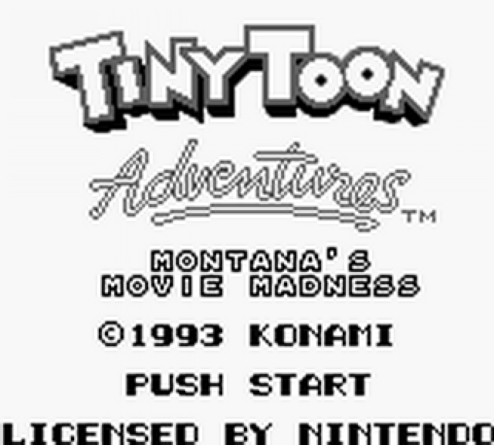 Tiny Toon Adventures 2: Montana's Movie Madness – Game Boy (GB)