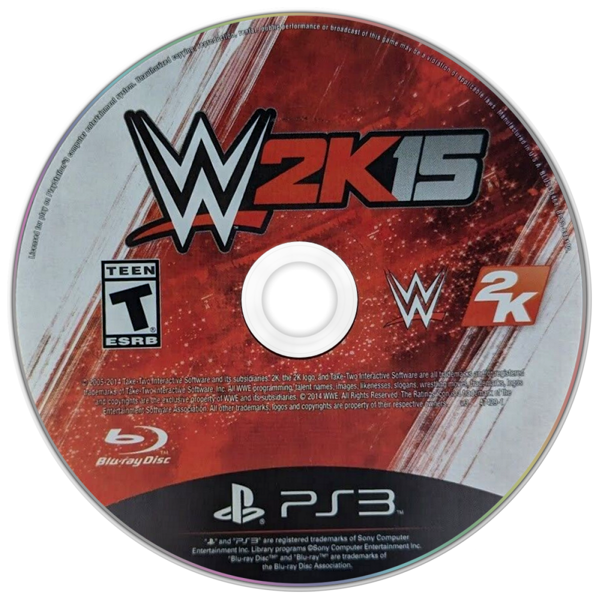 WWE 2K15 – PlayStation 3 (PS3)