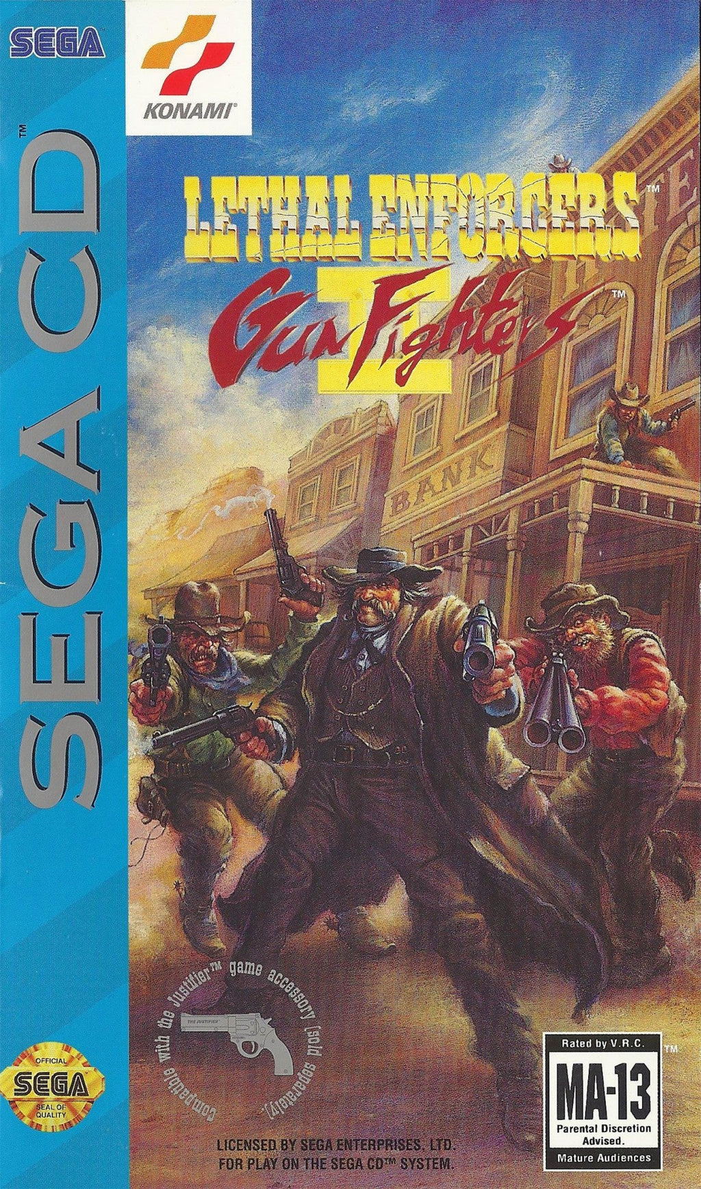 Lethal Enforcers II Gun Fighters – Sega CD (SCD)