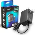 Nintendo Switch USB-C Power Adapter [Black] – Nintendo Switch Accessory (NS)