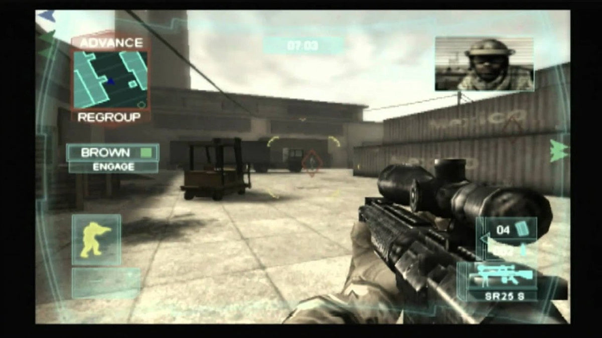 Tom Clancy's Ghost Recon: Advanced Warfighter – PlayStation 2 (PS2)